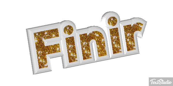 Finir Effet de texte