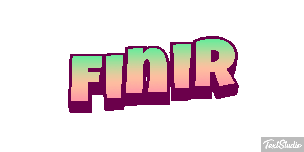 Finir Effet de texte