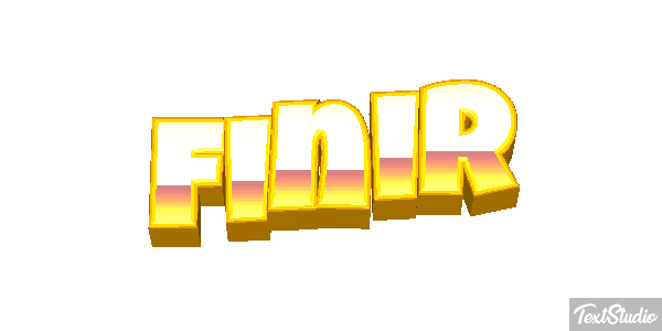 Finir Effet de texte