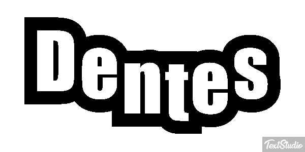 Dentes Текстовый эффект