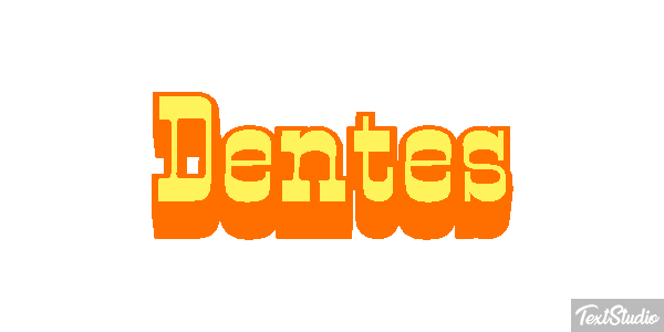 Dentes Текстовый эффект