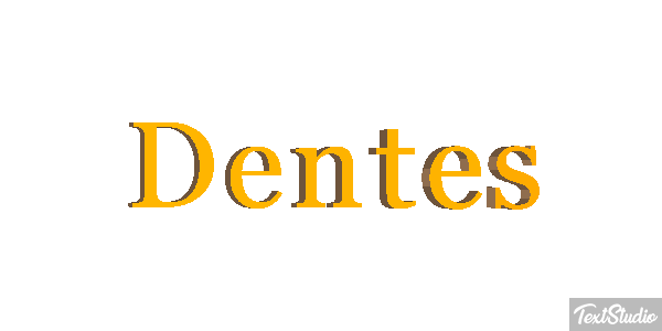Dentes Текстовый эффект