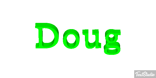 Doug Effetto testo