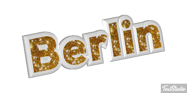 Berlin Efecto de texto