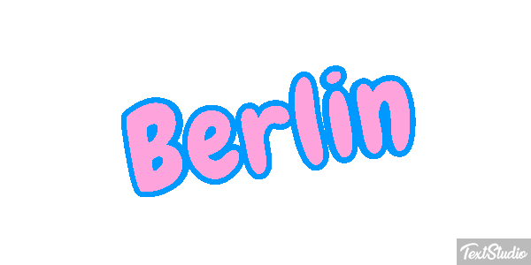 Berlin Efecto de texto