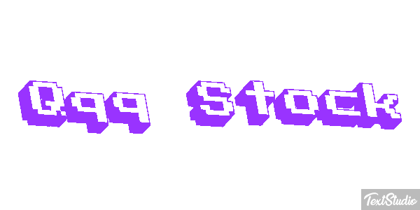Qqq Stock Efeito do texto
