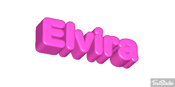 Elvira Efecto de texto