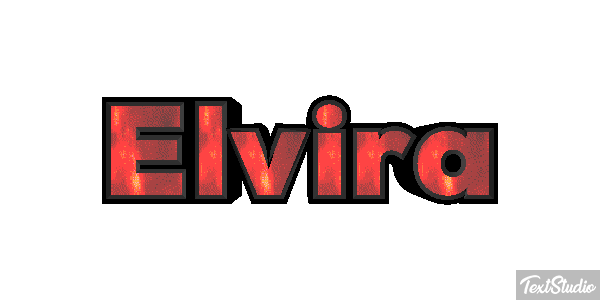 Elvira Efecto de texto