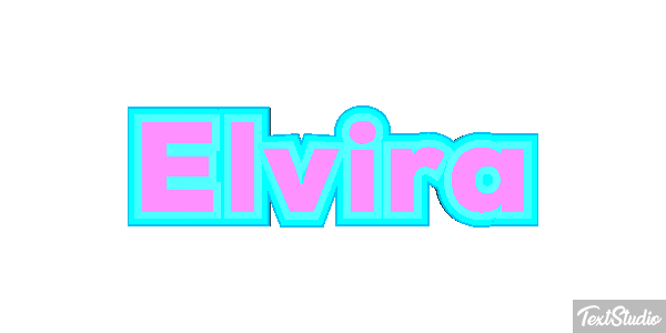 Elvira Efecto de texto