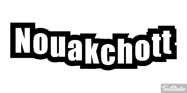 Nouakchott Effetto testo