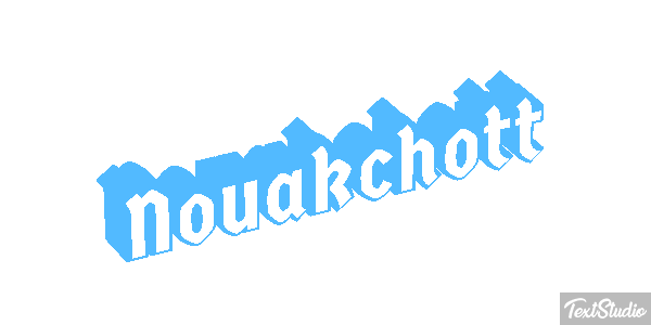 Nouakchott Effetto testo