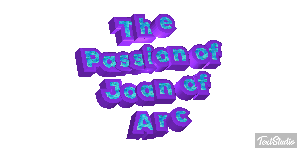 The Passion of Joan of Arc Efeito do texto
