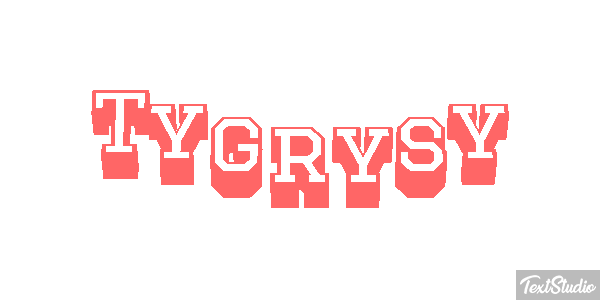 Tygrysy Tekst effect