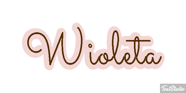 Wioleta Tekst effect