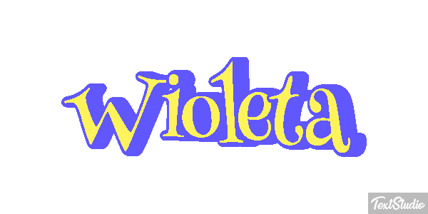 Wioleta Tekst effect
