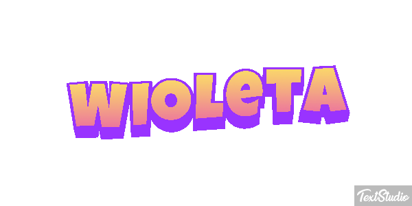 Wioleta Tekst effect