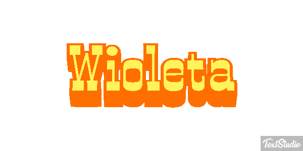 Wioleta Tekst effect