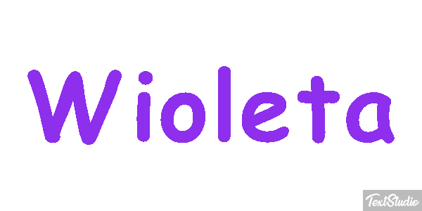 Wioleta Tekst effect