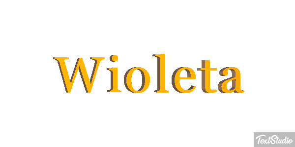 Wioleta Tekst effect