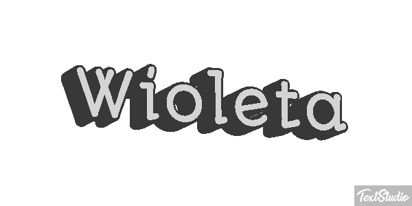 Wioleta Tekst effect