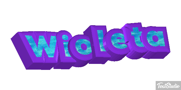 Wioleta Tekst effect