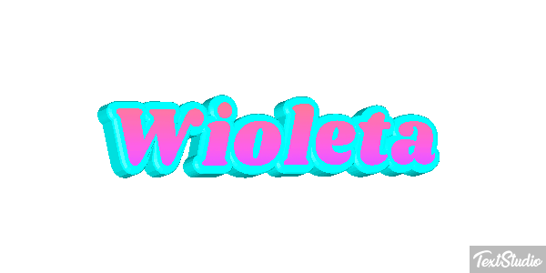 Wioleta Tekst effect