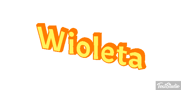 Wioleta Tekst effect