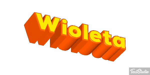 Wioleta Tekst effect