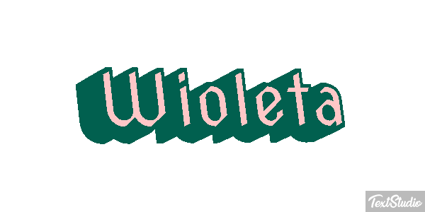 Wioleta Tekst effect