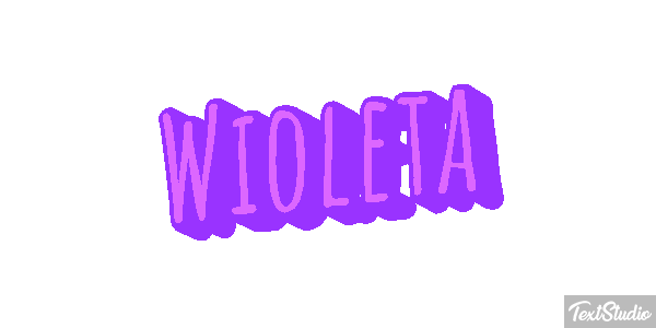 Wioleta Tekst effect