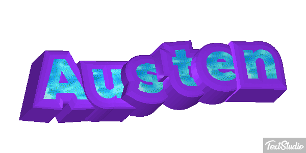 Austen Text effect