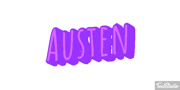 Austen Text effect