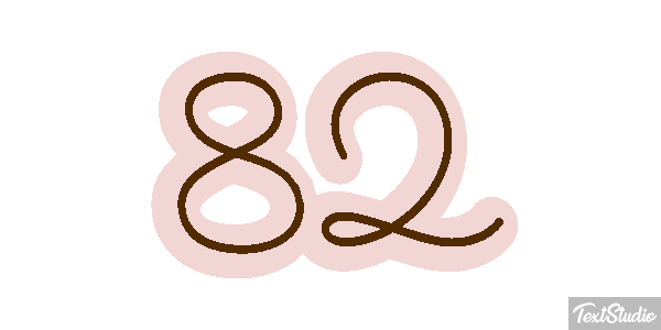82 Efecto de texto
