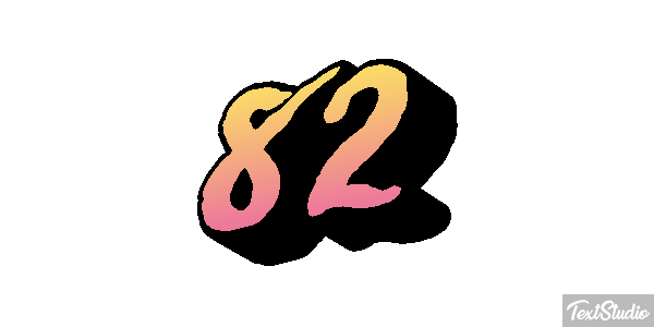 82 Efecto de texto