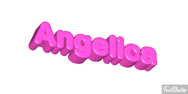 Angélica Efecto de texto