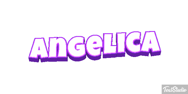 Angélica Efecto de texto