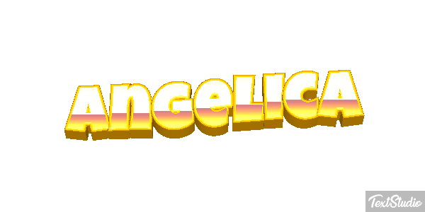 Angélica Efecto de texto