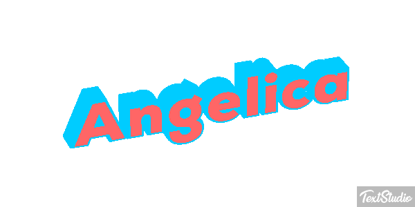 Angélica Efecto de texto