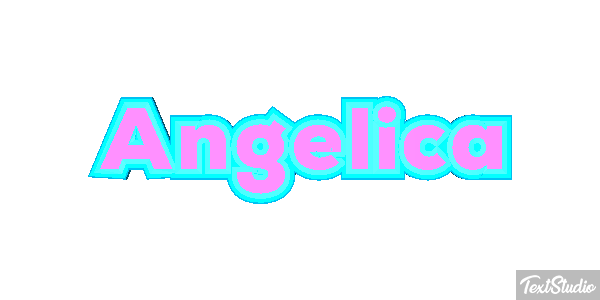 Angélica Efecto de texto
