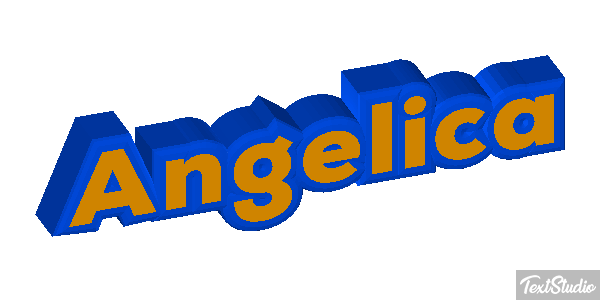 Angélica Efecto de texto