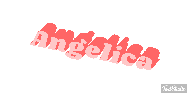 Angélica Efecto de texto