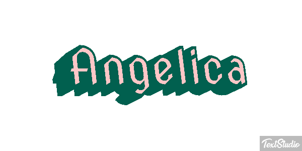 Angélica Efecto de texto