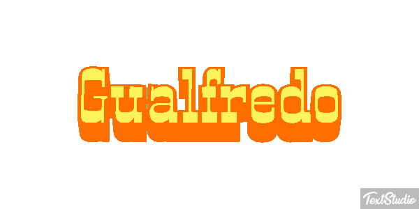 Gualfredo Effetto testo