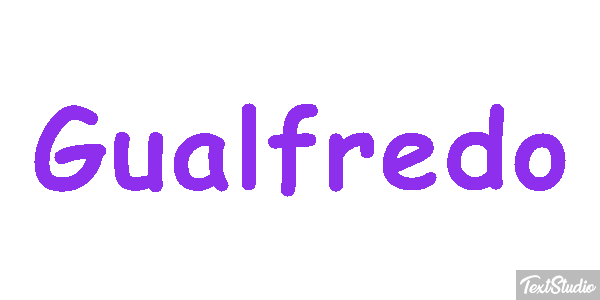 Gualfredo Effetto testo