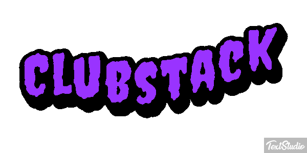 Clubstack Tekst effect