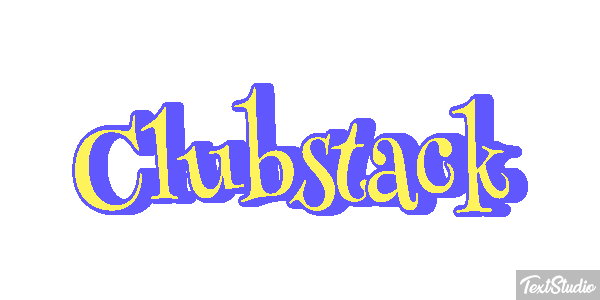Clubstack Tekst effect