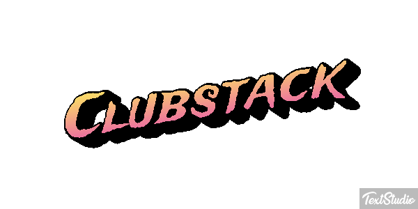 Clubstack Tekst effect