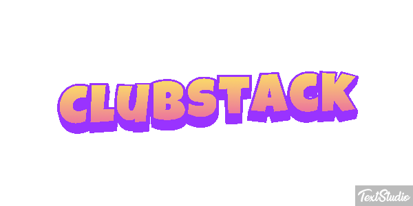 Clubstack Tekst effect