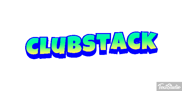 Clubstack Tekst effect