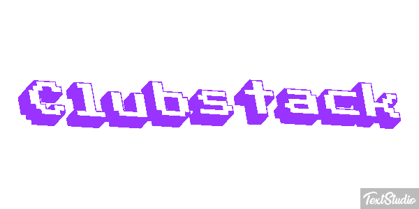 Clubstack Tekst effect